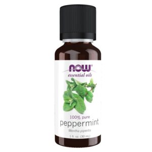 NOW Essential Oils Peppermint, 100% Pure – 1oz