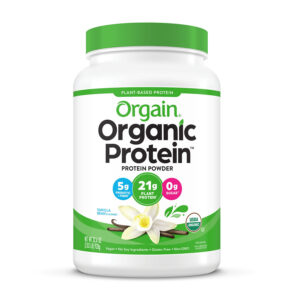 ORGAIN Organic Plant-Based Protein Powder, Vanilla Bean