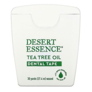 DESERT ESSENCE Tea Tree Oil Dental Tape 30 Yds