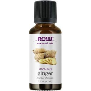 NOW 100% Pure Ginger Oil, Essential Oils, 1oz