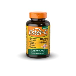 ESTER C – 24hr Immune Support 1000 Mg, Non-Acidic, 120 Tabs