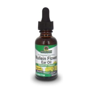 NAUTURES ANSWER Mullein Flower, Ear Oil 1 FL Oz, Alcohol-free