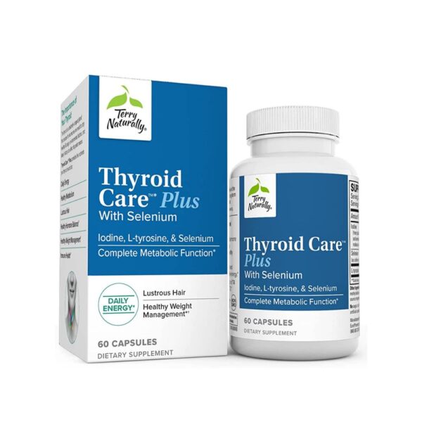 TERRY NATURALLY Thyroid Care™* Plus With Selenium, 60 Caps