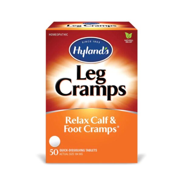 HYLANDS Leg Cramps Quick- Dissolving Tablets, 50 Tabs