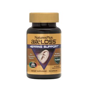 NATURES PLUS, AgeLoss, Hearing Support, 90 Caps