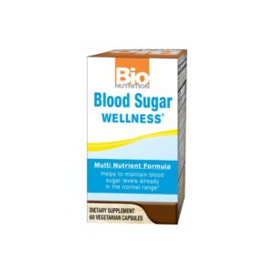 BIO NUTRITION, Blood Sugar Wellness, 60 Caps
