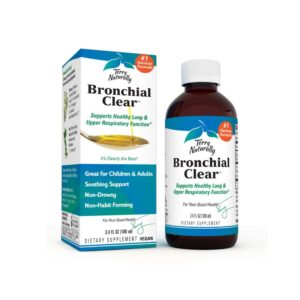 TERRY NATURALLY Bronchial Clear Supports Healthy Lung & Upper Respiratory Function, 3.4 oz