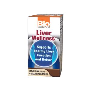 BIO NUTRITION, Liver Wellness, 60- Caps